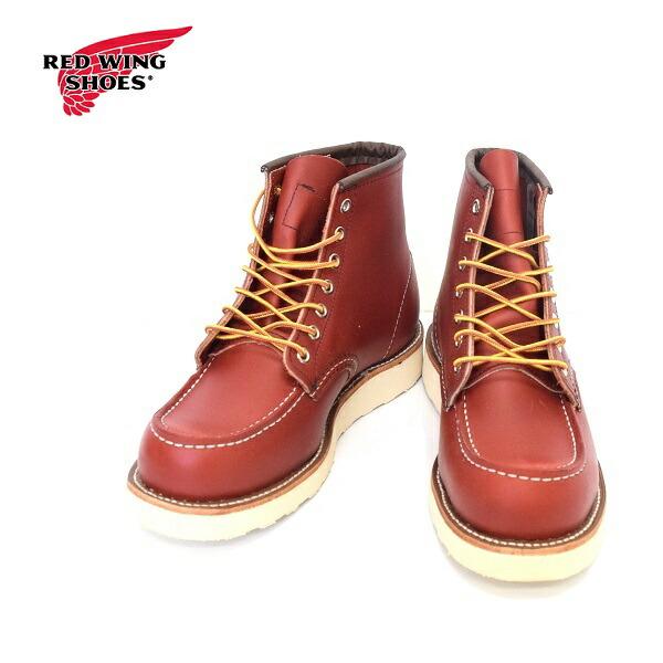 メンズ　REDWING　レッドウィング　6&quot; CLASSIC MOC 6インチ クラシックモック ワ...