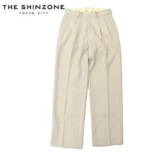Shinzone（シンゾーン） トムボーイパンツ 2タックパンツ ハイウエスト