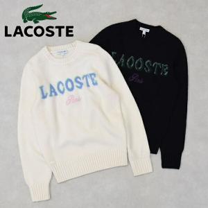 LACOSTE　ラコステ　ブランドネームロゴシャギーニッティングセーター ニットセーター　AH5202-99