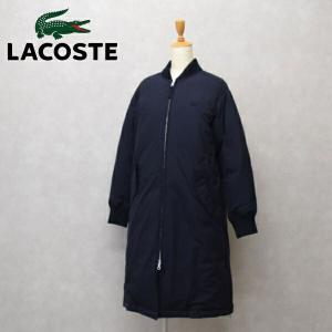 レディース　LACOSTE　ラコステ　MA-1ダウンコート　MA-1　ロングコート　ダウンジャケット　ダウン　BF018J-99