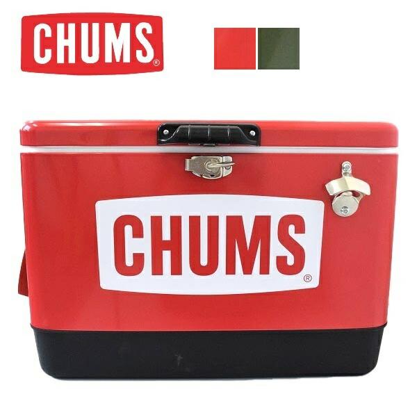 クーラーボックス　キャンプ　アウトドア　 CHUMS CHUMS Steel Cooler BOX ...