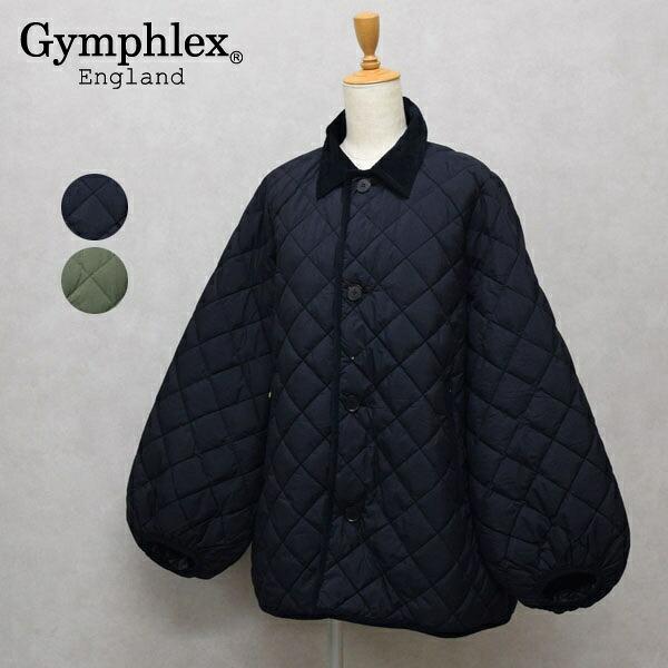 【2025年 A/W】 Gymphlexジムフレックス キルト ダウン パフスリーブ ミドルコート ...