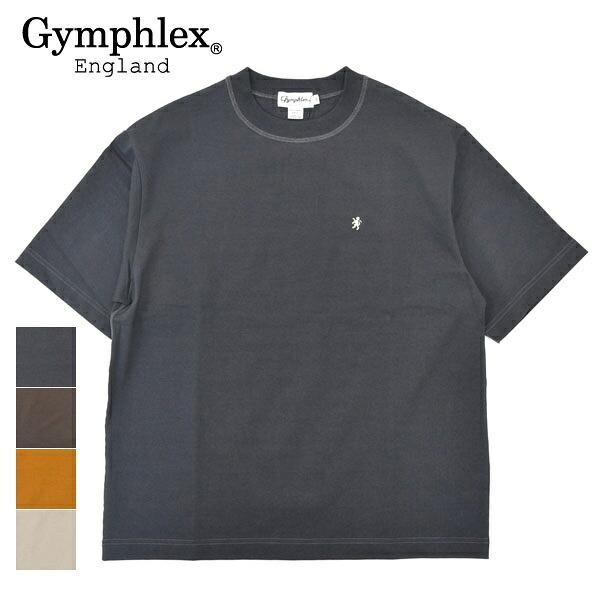 メンズ　Gymphlex　ジムフレックス　ヘビーウェイト クルーネック半袖Tシャツ　半袖　カットソー...