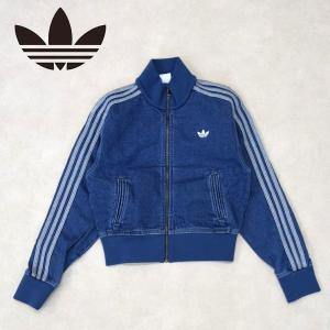 レディース　adidas アディダス　オリジナルス　アディカラー デニム トラックトップ　デニムジャケット　JD2570 KSP74