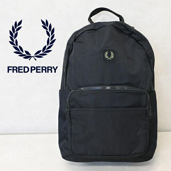 Fred Perry　フレッドペリー バックパック リュック CRINKLE NYLON BACK ...