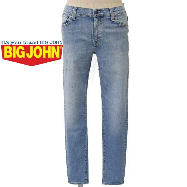 メンズ　BIG JOHN　ビッグジョン　Bigjohn×ISKO　イスコ　5P　デニム　ストレッチ　...