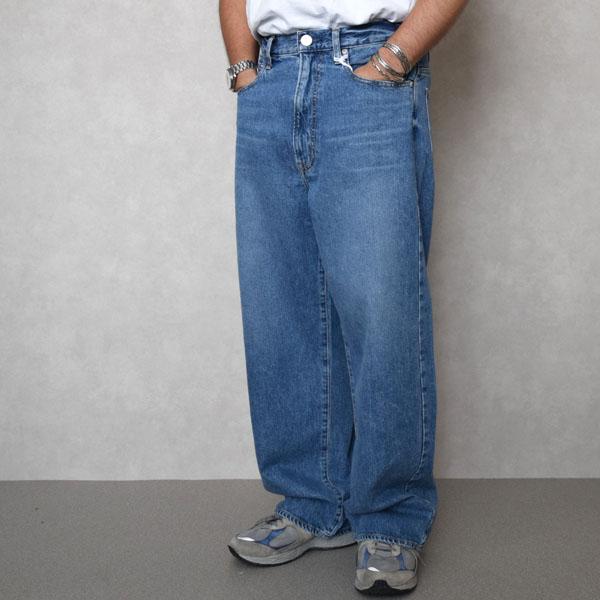 NEEDBY heritage　ニードバイヘリテージ　KOH ワイドテーパードデニム ワイドパンツ　...