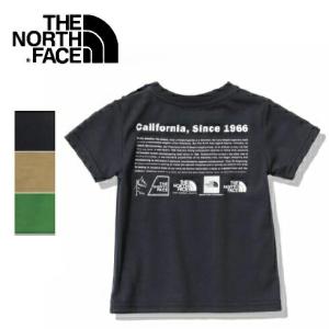 キッズ THE NORTH FACE ザ ノースフェイス S/S Historical Logo Tee 半袖　クルーネック　Tシャツ　NTJ32356｜bas-2nd