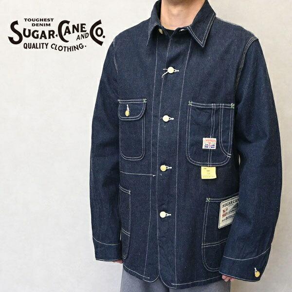 SUGAR CANE シュガーケーン 11oz ブルーデニム ワークコート カバーオール デニムジャ...