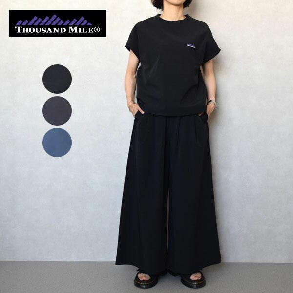レディース　THOUSAND MILE　サウザンドマイル　FRENCH SLEEVE SHIRT &amp;...