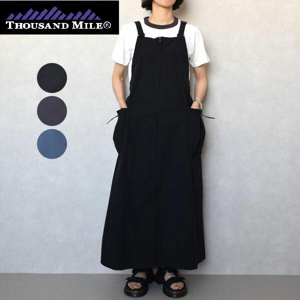レディース THOUSAND MILE サウザンドマイル FRONT ZIP SALOPETTE O...