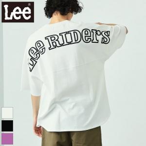 40%OFF Lee リー メンズ バックアーチ 半袖Tシャツ クルーネック ルーズフィット　LT3010｜bas-clothing