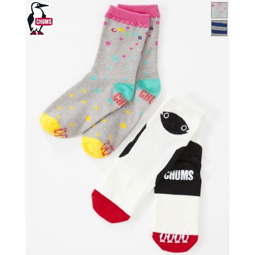 チャムス キッズ ソックスセット 2足セット Kid&apos;s Socks Set　CH26-1003　 ...