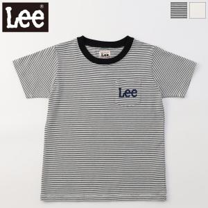 40%OFF Lee リー キッズ ポケットロゴ半袖Tシャツ クルーネック　LK0811｜bas-clothing