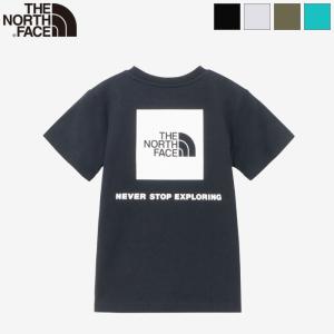 ザ・ノースフェイス キッズ ショートスリーブバックスクエアロゴティー 半袖Tシャツ THE NORTH FACE S/S Back Square Logo Tee　NTJ32333｜bas-clothing