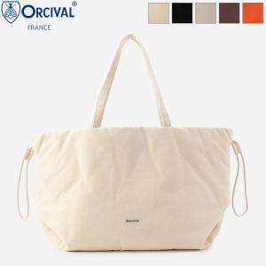 40%OFF ORCIVAL オーチバル オーシバル ユニセックス コットン ホリゾンタルギャザーバッグ HORIZONTAL GATHERED BAG　OR-H0249 KOX｜bas-clothing