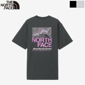 ザ・ノースフェイス THE NORTH FACE ユニセックス ショートスリーブハーフスウィッチングロゴティー 半袖Tシャツ トップス　NT32458｜bas-clothing