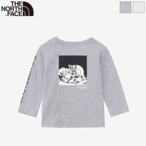 ザ・ノースフェイス THE NORTH FACE ベビー ロングスリーブスリーブグラフィックティー 長袖Tシャツ ロンT B L/S Sleeve Graphic Tee　NTB32334｜bas-clothing