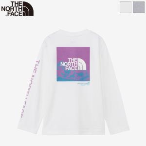 ザ・ノースフェイス THE NORTH FACE キッズ ロングスリーブスリーブグラフィックティー 長袖Tシャツ ロンT トップス　NTJ32334｜bas-clothing