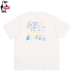 チャムス CHUMS メンズ チャムスサウナTシャツ 半袖 トップス チャ蒸 サウナ T-Shirt　CH01-2392｜bas-clothing