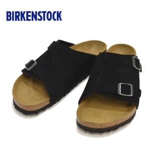 【期間限定ポイント】メンズ/ BIRKENSTOCK【ビルケンシュトック】1025045 チューリッヒ スエードレザー ブラック【正規取扱】2024秋冬｜bas-ec