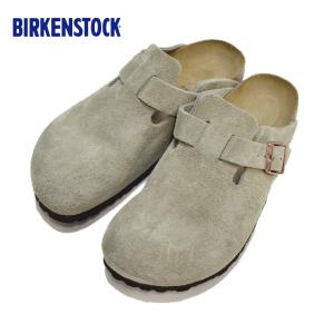 ビルケンシュトック BIRKENSTOCK/スエードレザートープ サンダル BOSTON TAUPE/ 60463/レディース【国内正規品】｜bas-ec