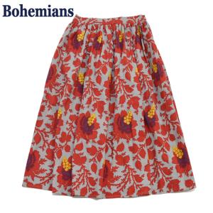 レディース/ Bohemians【ボヘミアンズ】BO70 エピヌ ギャザースカート【正規取扱】｜bas-ec