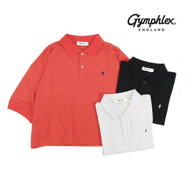 【20%OFF】ジムフレックス Gymphlex/シャツ/ハイゲージ鹿の子 ポロシャツ/GY-C04...