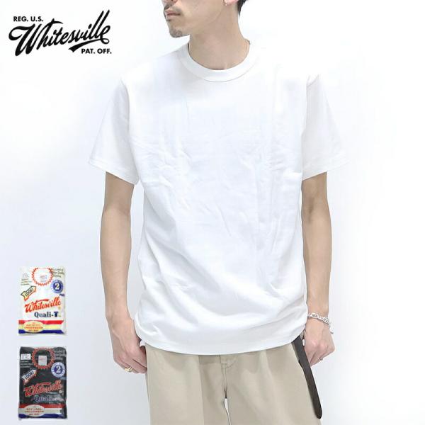 ホワイツビル WHITESVILLE/Tシャツ/【2枚組】パックTシャツ 2-PACK T-SHIR...