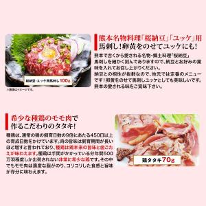 馬刺し ギフト 馬肉 熊本 国産 ギフトスペシ...の詳細画像2