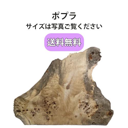 ポプラ コブ 木材 一枚板 板 DIY 材料 無垢板 木工 工作 家具 手作り インテリア 木 旋盤...