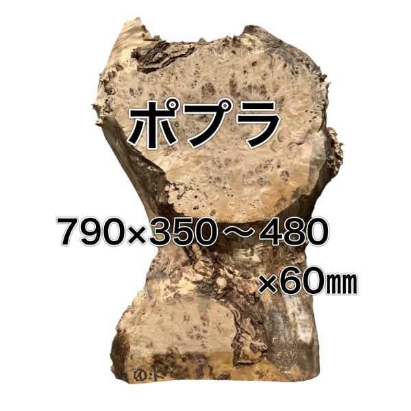 ポプラ コブ 木材 一枚板 板 DIY 材料 無垢板 木工 工作 家具 手作り インテリア 木 旋盤...