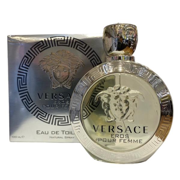 ヴェルサーチ エロス フェム EDT スプレー 100ml 並行輸入品 箱不良 香水 訳あり 新品未...