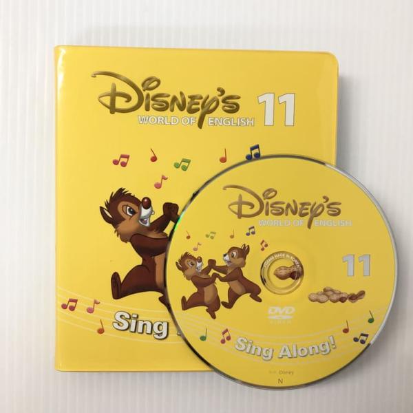 ディズニー英語システム シングアロング DVD 新子役 11巻  b-516 DWE ワールドファミ...