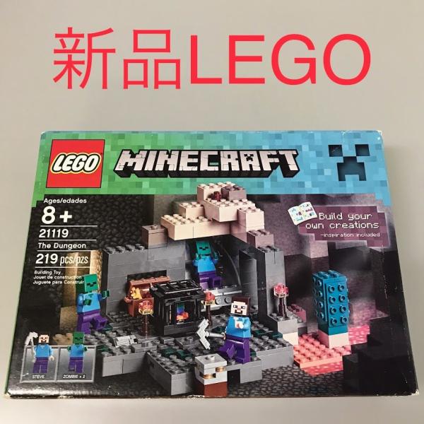 正規品 新品未開封 LEGO レゴ マインクラフト 21119 ダンジョン　廃盤品　難有り DB-0...