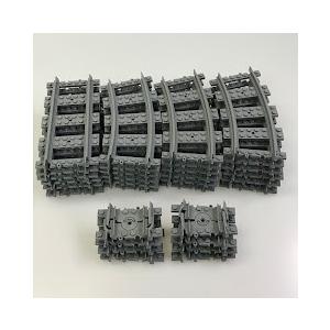 正規品 LEGO レゴ   線路 レール 直線6本+カーブ18本+フレキシブル8個 CP-001 トレインパーツ パーツ補充に 361｜baseballfarm