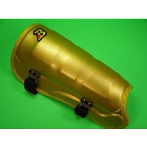 ベルガード BELGARD フットガード ゴールド プロモデル 合皮巻きタイプ 甲なし 金 FG62...