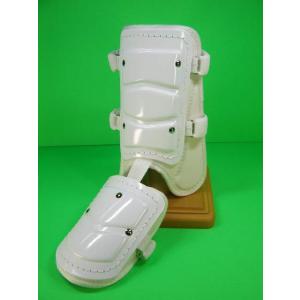 ベルガード BELGARD フットガード 高校野球対応 ホワイト 左右打者兼用 ショートタイプ FG...