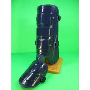 ベルガード BELGARD フットガード 高校野球対応 ネイビー 左右打者兼用 ロングタイプ FG8...