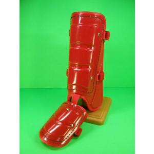 ベルガード BELGARD フットガード レッド 左右打者兼用 ロングタイプ FG810 レッグガー...