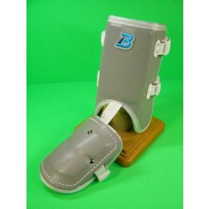 ベルガード BELGARD グレー×ホワイトグレーヘリ オーダーカラー プロ仕様合皮巻きタイプ フッ...