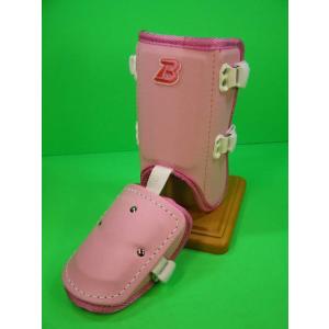 EVOSHIELD（エボシールド） ピンク 左打者用（右足に装着用）EvoShield