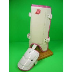 ベルガード BELGARD オーダーカラー ホワイト×ピンクヘリ Bマークピンク FG912 プロ仕...