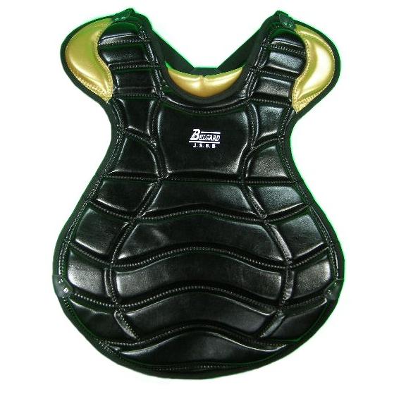 ベルガード BELGARD 軟式野球用 JSBB公認 キャッチャー プロテクター ブラック×ゴールド