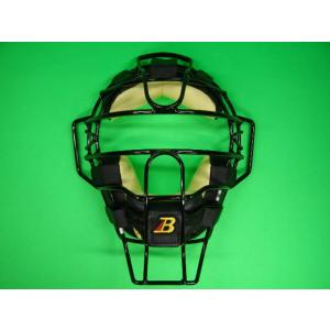 メジャースタイル 審判用マスク 硬式野球用 ベルガード BELGARD ブラックフレーム×ブラック・...