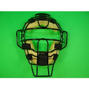 オーダー ベルガード BELGARD 審判用マスク 硬式野球用 ブラックフレーム×クリームパッド 軽...