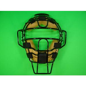 オーダー ベルガード BELGARD 審判用マスク 硬式野球用 ブラックフレーム×クレストパッド 軽...