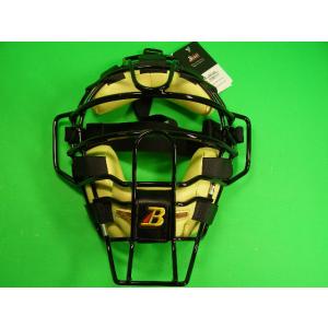 オーダー ベルガード  BELGARD 審判用マスク ソフトボール用 ブラック×クリーム 軽量マスク...