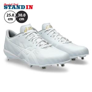 asics ゴールドステージ スパイク 黒/白/金 ASICS（アシックス） 野球 白スパイク 金具スパイク ゴールドステージ