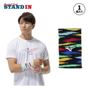 2026モデル ミズノ 限定 リストバンド 1個入り BASEBALL DREAM PACK 片手用 12JYDY71 手首 野球  mizuno｜STAND IN